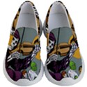 Playing Skeleton Kid s Lightweight Slip Ons View1