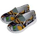 Playing Skeleton Kid s Lightweight Slip Ons View2