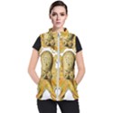 Gold Octopus Women s Puffer Vest View1