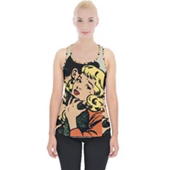 Hugging Retro Couple Piece Up Tank Top