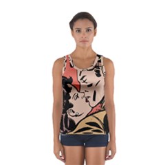 Retrocouplekissing Sport Tank Top  by vintage2030