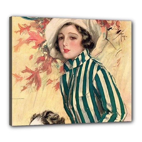 Cosmopolitan Fc November 1917 Canvas 24  X 20  (stretched) by vintage2030