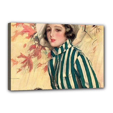 Cosmopolitan Fc November 1917 Canvas 18  X 12  (stretched) by vintage2030