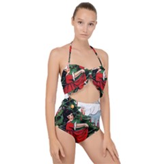 Christmas 1912802 1920 Scallop Top Cut Out Swimsuit by vintage2030