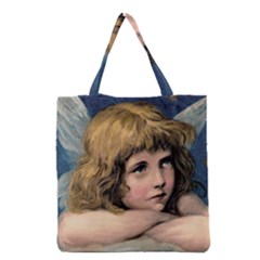 Angel 1866592 1920 Grocery Tote Bag by vintage2030