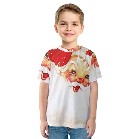 Santa Claus 1827265 1920 Kids  Sport Mesh Tee by vintage2030