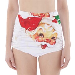 Santa Claus 1827265 1920 High-waisted Bikini Bottoms by vintage2030