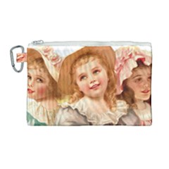 Girls 1827219 1920 Canvas Cosmetic Bag (large)