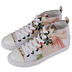 Girl 1731727 1920 Women s Mid-top Canvas Sneakers