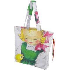 Girl 1731722 1920 Drawstring Tote Bag