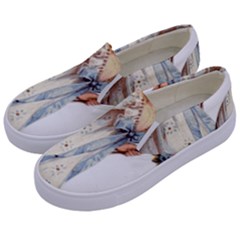 Child 1718357 1920 Kids  Canvas Slip Ons by vintage2030