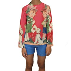 Children 1731738 1920 Kids  Long Sleeve Swimwear by vintage2030