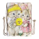 Rabbits 1731749 1920 Drawstring Bag (Large) View1