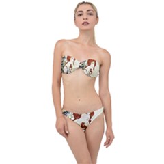 Vintage 1650593 1920 Classic Bandeau Bikini Set