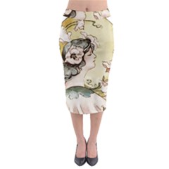 Lady 1650603 1920 Midi Pencil Skirt by vintage2030