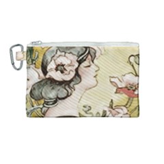 Lady 1650603 1920 Canvas Cosmetic Bag (medium)