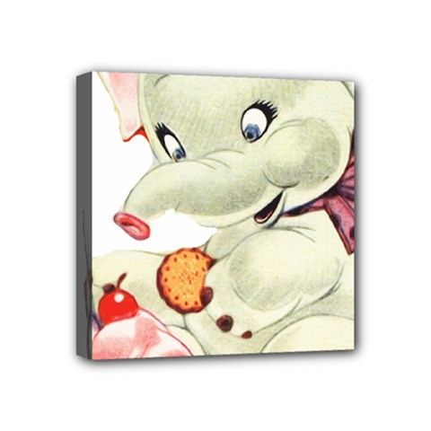 Elephant 1650653 1920 Mini Canvas 4  X 4  (stretched) by vintage2030