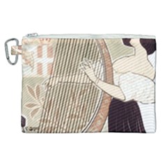 Woman 1503387 1920 Canvas Cosmetic Bag (xl)