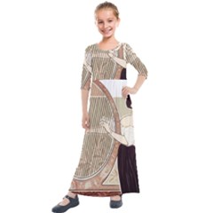 Woman 1503387 1920 Kids  Quarter Sleeve Maxi Dress