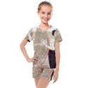 Woman 1503387 1920 Kids  Mesh Tee and Shorts Set View1