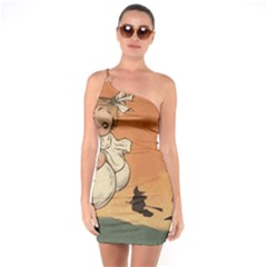 Halloween 1461955 1920 One Soulder Bodycon Dress