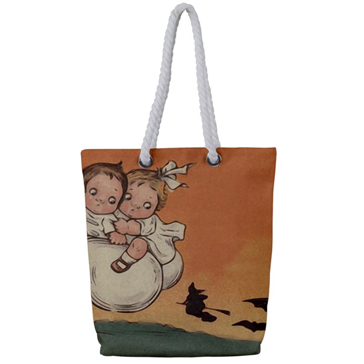 Halloween 1461955 1920 Full Print Rope Handle Tote (Small)