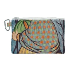 Witch 1462701 1920 Canvas Cosmetic Bag (large)