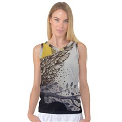 Owl 1462736 1920 Women s Basketball Tank Top by vintage2030