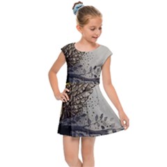 Owl 1462736 1920 Kids Cap Sleeve Dress