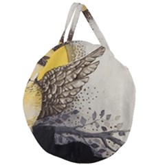 Owl 1462736 1920 Giant Round Zipper Tote