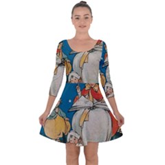 Witch 1461949 1920 Quarter Sleeve Skater Dress