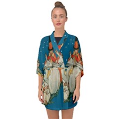 Witch 1461949 1920 Half Sleeve Chiffon Kimono