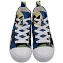 Black Cat 1462738 1920 Kid s Mid-Top Canvas Sneakers View1