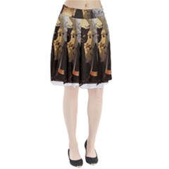 Owls 1461952 1920 Pleated Skirt by vintage2030