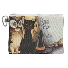 Owls 1461952 1920 Canvas Cosmetic Bag (xl)