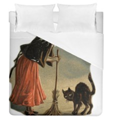 Witch 1461961 1920 Duvet Cover (queen Size) by vintage2030