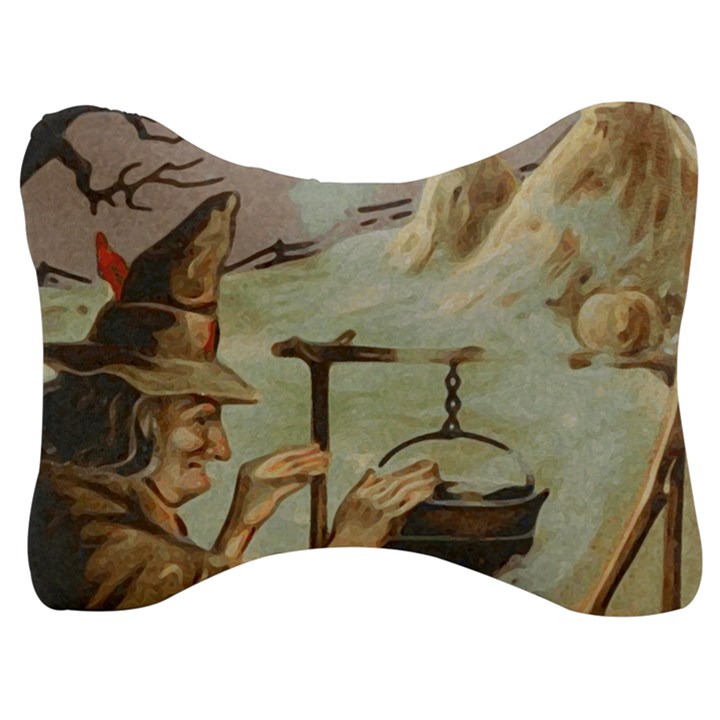 Witch 1461958 1920 Velour Seat Head Rest Cushion