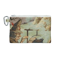 Witch 1461958 1920 Canvas Cosmetic Bag (medium)