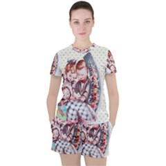 Ornamental 1336128 1280 Women s Tee And Shorts Set