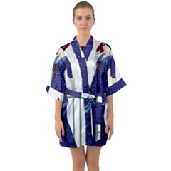 Lady 1318887 1920 Quarter Sleeve Kimono Robe