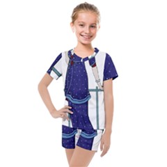 Lady 1318887 1920 Kids  Mesh Tee And Shorts Set