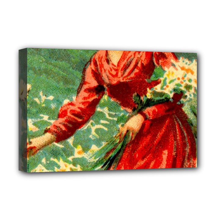 Lady 1334282 1920 Deluxe Canvas 18  x 12  (Stretched)