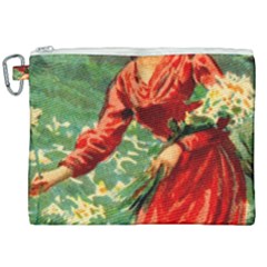 Lady 1334282 1920 Canvas Cosmetic Bag (xxl) by vintage2030