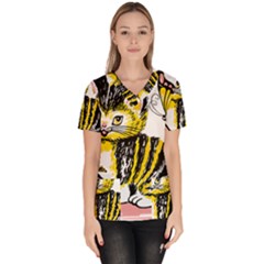 Cat 1348502 1920 Scrub Top by vintage2030