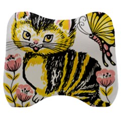 Cat 1348502 1920 Velour Head Support Cushion by vintage2030