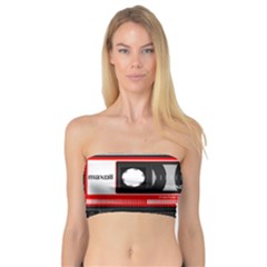 Compact Cassette Bandeau Top by vintage2030