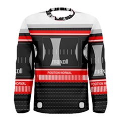 Compact Cassette Men s Long Sleeve Tee by vintage2030