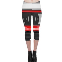 Compact Cassette Capri Leggings  by vintage2030