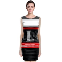 Compact Cassette Classic Sleeveless Midi Dress by vintage2030