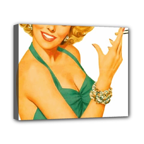 Woman 792872 1920 Canvas 10  X 8  (stretched) by vintage2030